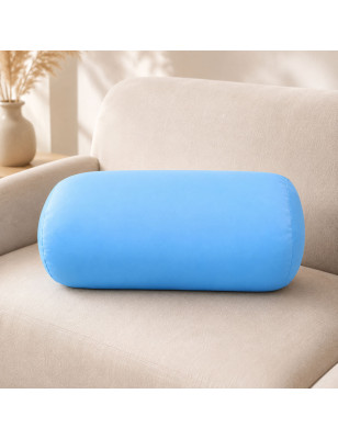 Poloch’ uni BigBao bleu ciel – coussin microbilles 30 × 18 cm
