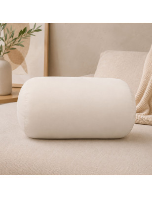 Poloch’ uni BigBao beige – coussin microbilles 30 × 18 cm