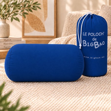 Poloch’ unis BigBao Coussin microbilles 30 × 18 cm