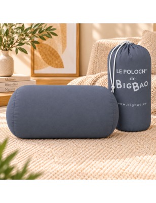 Poloch’ unis BigBao Coussin microbilles 30 × 18 cm