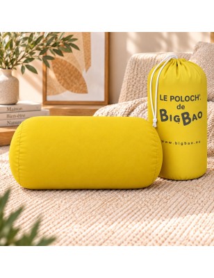 Poloch’ unis BigBao Coussin microbilles 30 × 18 cm