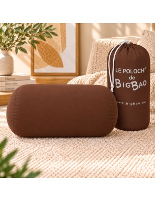 Poloch’ unis BigBao Coussin microbilles 30 × 18 cm