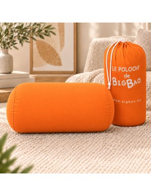 Poloch’ unis BigBao Coussin microbilles 30 × 18 cm