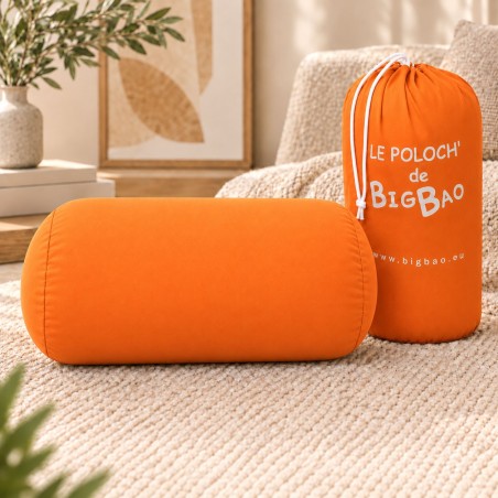 Poloch’ unis BigBao Coussin microbilles 30 × 18 cm
