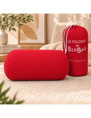 Poloch’ unis BigBao Coussin microbilles 30 × 18 cm