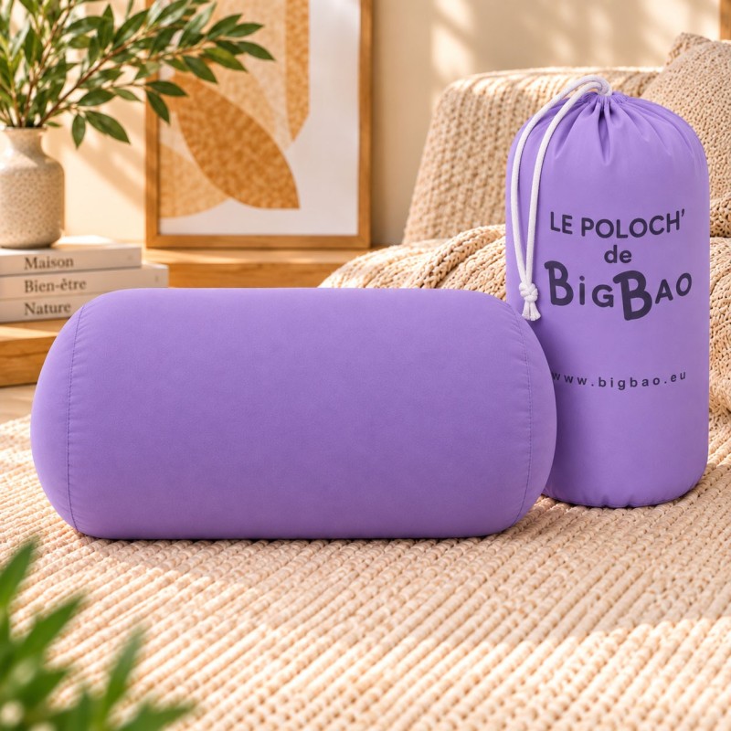 Poloch’ unis BigBao Coussin microbilles 30 × 18 cm Poloch’ unis BigBao Coussin microbilles 30 × 18 cm