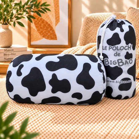 Poloch imprimés BigBao Coussin microbilles 30 × 18 cm