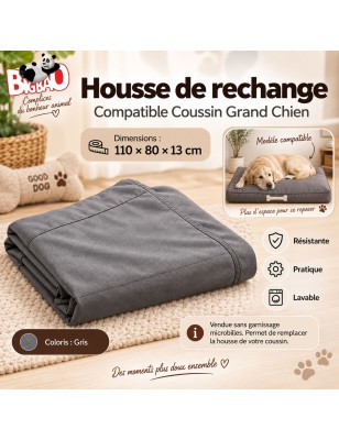 Housse de rechange pour coussins chien BIGBAO