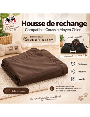 Housse de rechange pour coussins chien BIGBAO