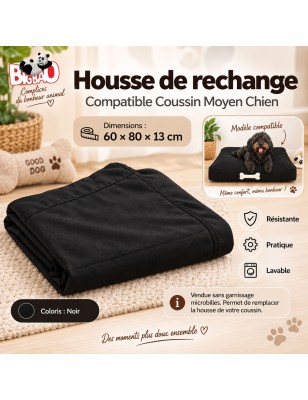 Housse de rechange pour coussins chien BIGBAO