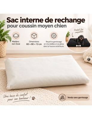 Sac interne de rechange pour coussins chien BIGBAO