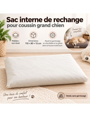 Sac interne de rechange pour coussins chien BIGBAO