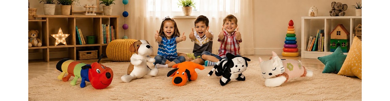 Peluches et doudous BigBao pour enfants